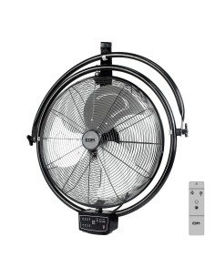Ventilador pared-techo industrial, potencia 120 w 64,9 db aspas ø50 cm