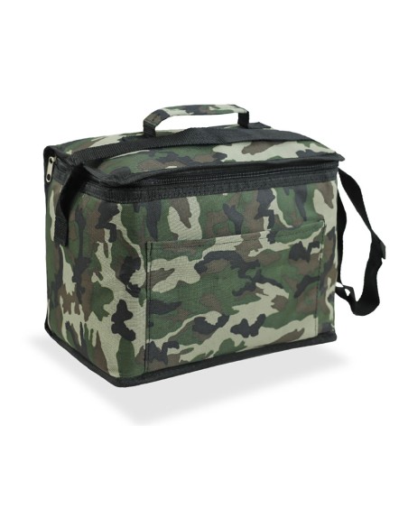 Nevera diseño camuflaje con asa 10 l