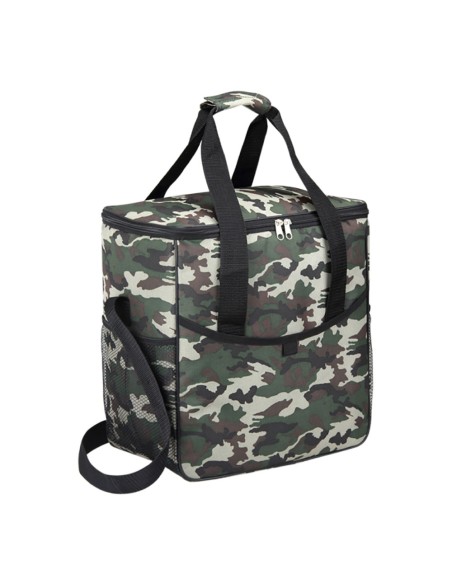 Nevera diseño camuflaje con asa 21 l
