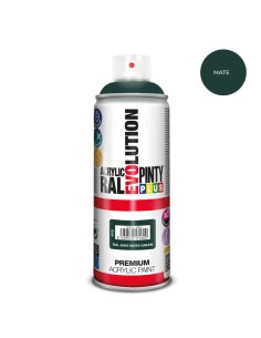 Pintura acrílica spray evolution 520 cc ral 6005 matt moss green 300 g