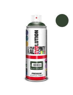 Pintura acrílica spray evolution 520 cc ral 6020 chrome green 300 g