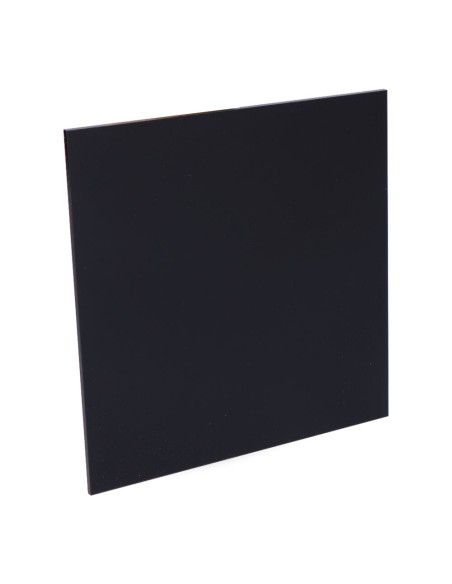 Tapa 175 x 175mm color negro mate para extractor 08413 ø10cm edm
