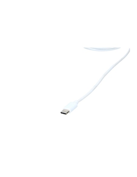 Cable usb-c a usb-c 1,2 m blanco