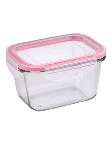 Fiambrera hermética cristal toledo 450 ml