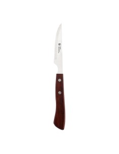 Cuchillo chuletero pakka de acero inoxidable 10 cm