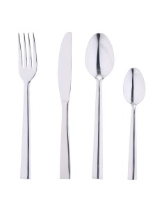 Cubertería 24 piezas acero inoxidable