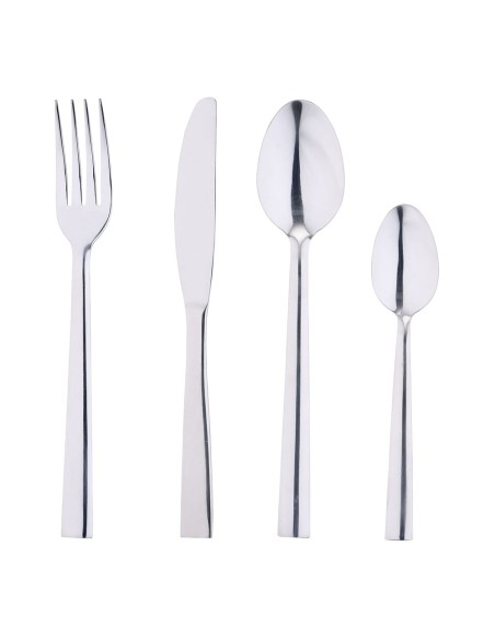 Cubertería 24 piezas acero inoxidable