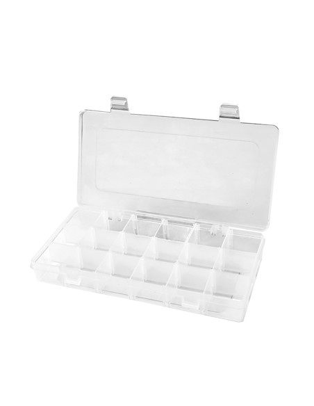 Organizador de compartimentos con tapa 18 divisiones