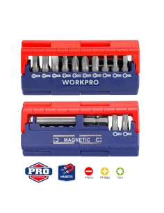 Puntas destornillador, juego 13 piezas (métrico)