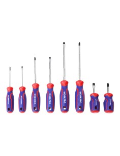 Destornilladores, juego 8 piezas