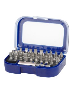 Puntas destornillador, juego 31 piezas