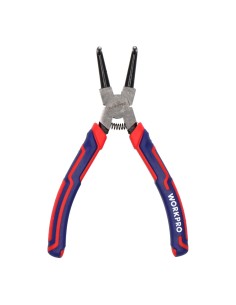 Alicates curvos arandelas pro, retención exterior, 180 mm