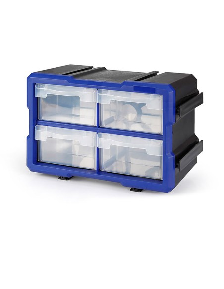 Organizador apilable de 4 cajones