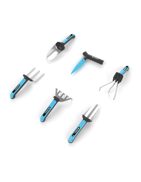 Herramientas de mano para el cultivo energo, 7 piezas