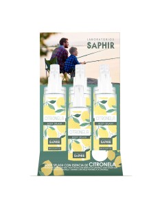 Expositor sobremesa con 12 unidades de citronela saphir (ref. 97813)