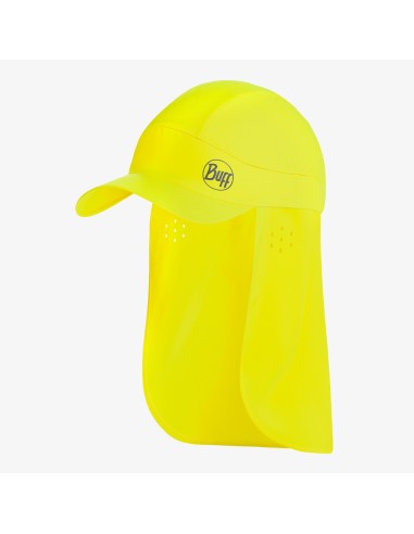 Gorra con protector de nuca pack bimini cap amarillo fluor buff