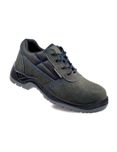Zapatos de seguridad piel serraje perforado s1p metalfree talla 45