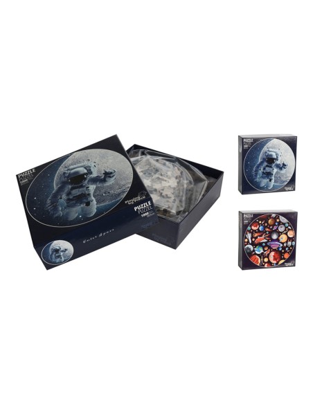 Puzzle 1.000 piezas, ø69cm, surtido, 491008040,