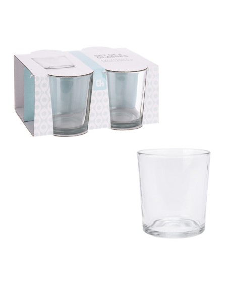 Vasos agua 280 ml, 4 uds