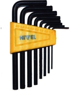 JUEGO 8 LLAVES ALLEN 1,5 A 6MM