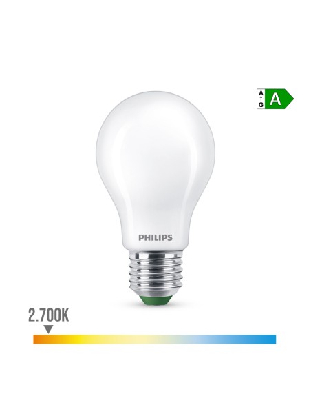 Bombilla ultra efficient led classic e27 4 w 840 im 2700 k ø6 x 10,4 cm