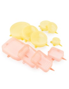 Tapas de cocina reutilizables lilyd, 10 uds