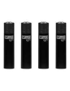 Encendedor cp11 acabado especial soft negro. clipper