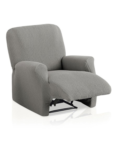 Funda bali gris muliti-elástica para sofa relax completo 1 plaza belmarti