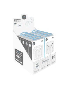 Expositor auriculares eartech 10unid hop, comp.apple tech one tech