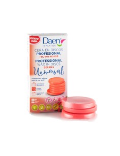 Cera de depilación en pastillas frutos rojos daen 120 g