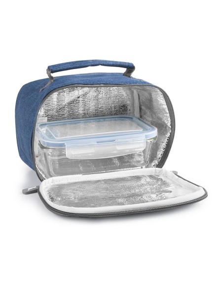 Porta alimentos azul + fiambrera
