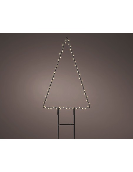 Estaca microled en forma de pino para exterior 18 x 0,6 x 27cm