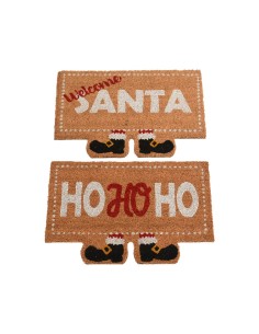 Felpudo santa claus, 60 x 40 x 1,5 cm, 2 modelos