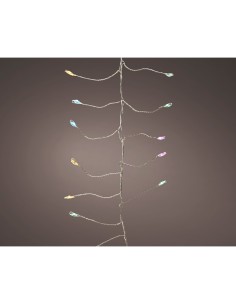 Guirnalda microleds parpadeante, 480 leds, multicolor suave