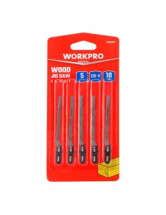 Hoja de sierra para madera, juego 5 piezas