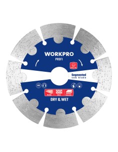 Disco diamantado segmentado profi ø125 x 22,2 mm