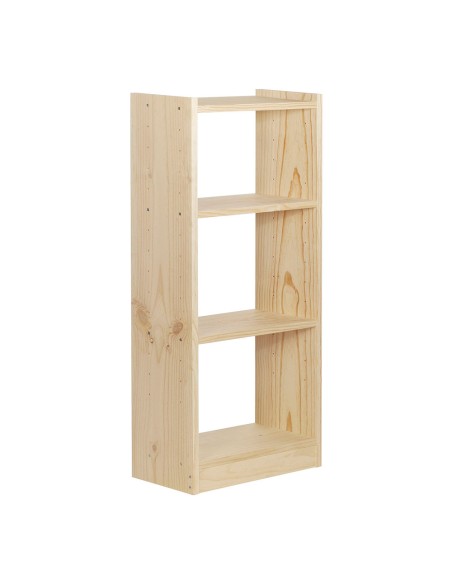 Estanteria gala 4 baldas madera de 49,6 x 25 x 120,7 cm