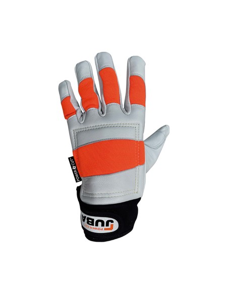 Guante piel reforzado para motosierra clase 1 t-10