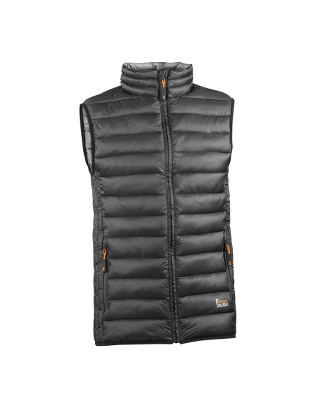 Chaleco acolchado. negro. m