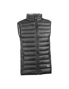 Chaleco acolchado. negro. l