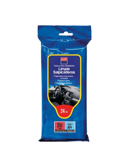 Toallitas limpia salpicaderos