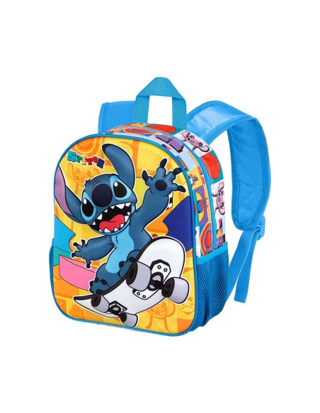 Mochila 3d pequeña lilo y stitch skater 8,5 l