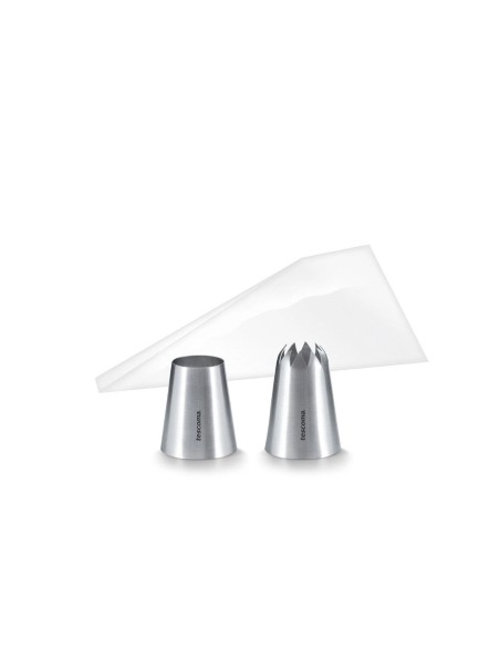 Kit croquetas grandchef con 10 bolsas y 2 boquillas