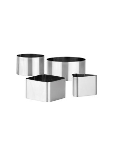 Moldes para emplatar grandchef 4 uds