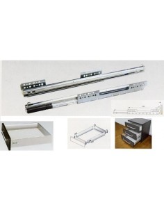 GUIA CAJON 420MM CORREDERA TRYUN FIJ,CAJON LATER UND