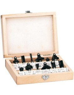 ACCESORIO DE FRESADORA FS 12 ROUTER BIT KIT 12PCS