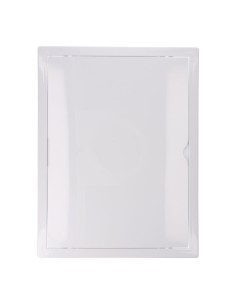Tapa de registro rectangular empotrable abs 30x40cm blanca
