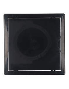 Tapa de registro cuadrada empotrable abs 20x20cm gris antracita