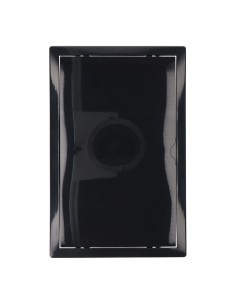 Tapa de registro rectangular empotrable abs 25x40cm gris antracita