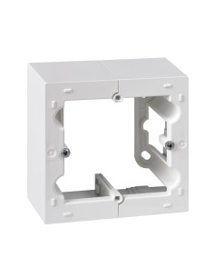 Caja de superficie blanco